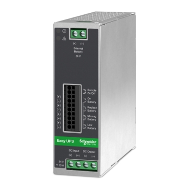 Easy UPS control module, 24V DC-DC, DIN Rail, Industrial