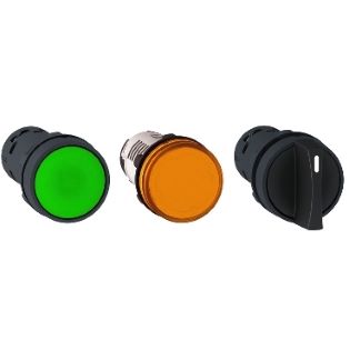 Harmony XB7 monolithic plastic pushbuttons, switches and pilot lights