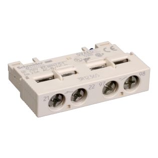 TeSys GV2, GV3 - Auxiliary contact blocks