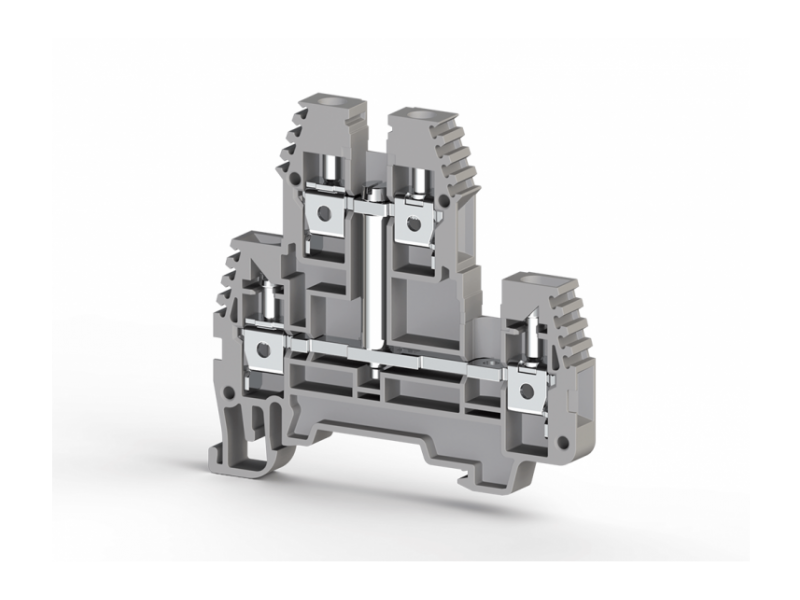Klemsan Dvospratna redna stezaljka PIK NK 4mm² ; 319129