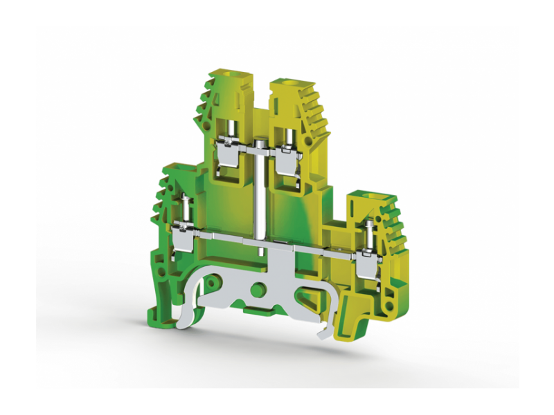 Klemsan Dvospratna redna stezaljka za provodnike uzemljenja PIK NT 2.5mm² ; 336560