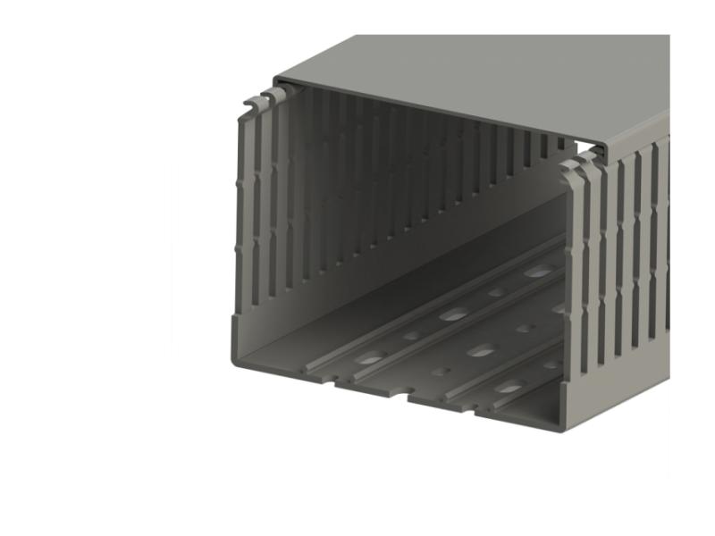 Klemsan Slotted wiring duct 120x60; 551023WS