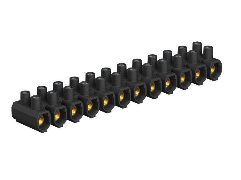 Obo Betterman Serijska luster-klema, 35,0 mm², crna, polipropilen, 10 kom | 2056593