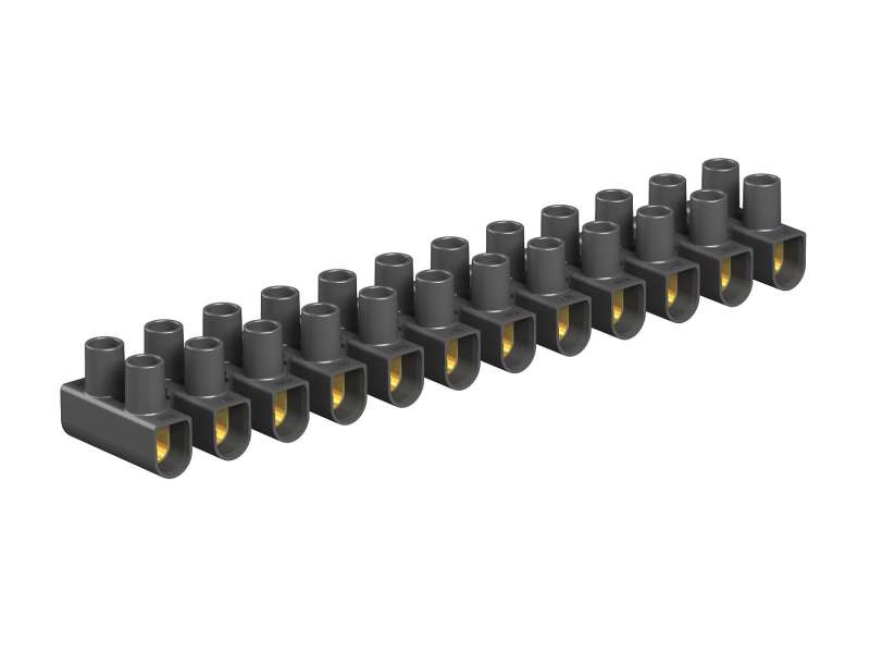 Obo Betterman Serijska luster klema, bez halogena, 10,0 mm², crna | 2056380