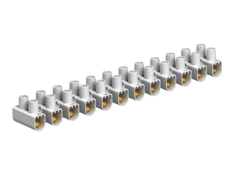 Obo Betterman Serijska luster klema, bez halogena, 16,0 mm², bela | 2056550