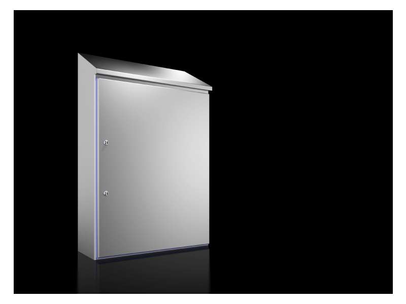 Rittal HD orman (810x1221/1050x300)mm (ŠxV2/V1xD),  Prohrom 1.4301, IP66 1316600