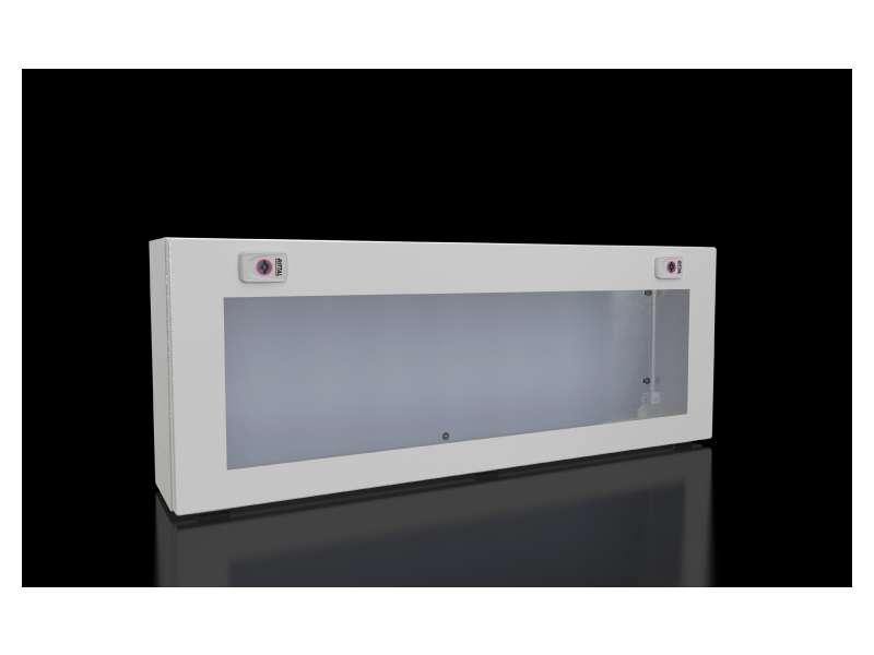 Rittal KX BG kaseta 800x300x155mm, (ŠxVxD) sa prozorom RAL7035 | 1613100
