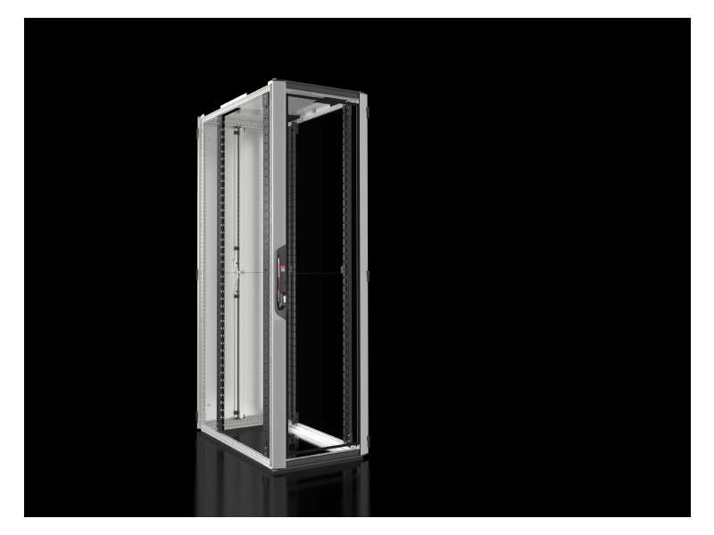 Rittal VX-IT 19 rek, 600x2000x1000mm (ŠxVxD), Staklena vrata | 5308123