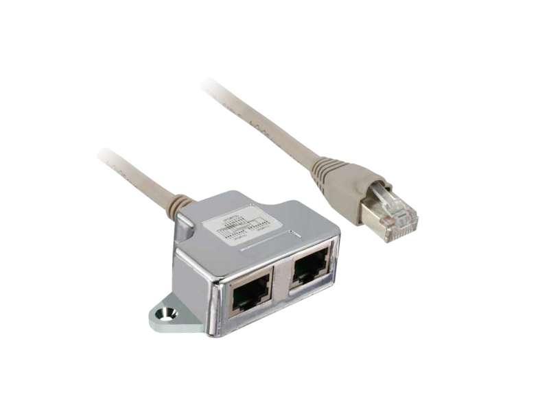 Schneider Electric Modbus “T” otcep - 1 x RJ45 muški i 2 x RJ45 ženski - kabl 1 m; VW3A8306TF10