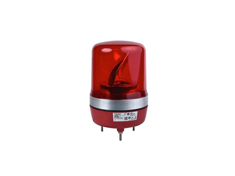 Schneider Electric 106mm rotirajuća svetiljka crvena 24VAC-DC;XVR10B04