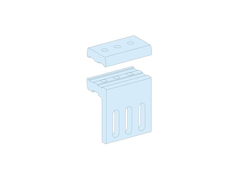 Schneider Electric 3200A Prefabr. priključak 10mm hor. sabirnica sa Linergy BS vertik. sabirnicom;LVS04637