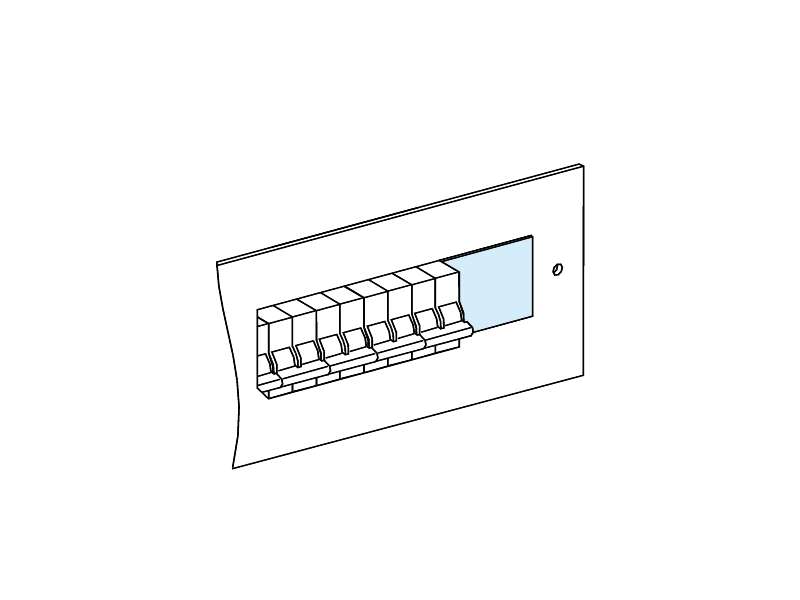 Schneider Electric 4 deljive slepe maske Š90 - Prisma; LVS03221