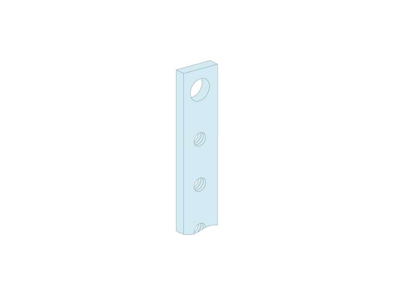 Schneider Electric 4 sabirnice sa provrtima 630A L1400 za Linergy BS sabirnicu; LVS04174