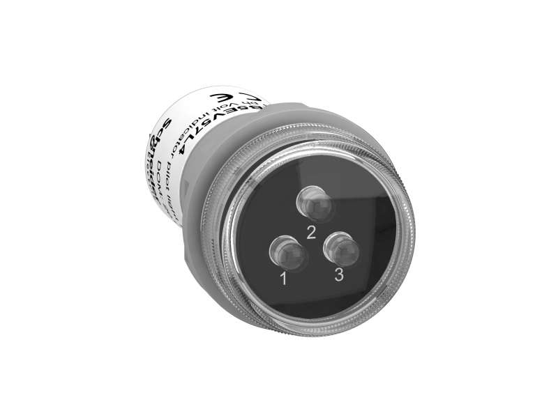 Schneider Electric 400 VAC - indikator prisustva faza - lampice sa 3 bele LED lampice;XB5EV57L4