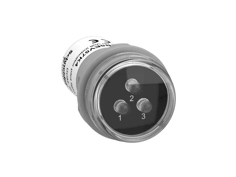 Schneider Electric 400 VAC - indikator prisustva faza - sa 3 LED lampice: crvena, zelena, žuta;XB5EV57K4