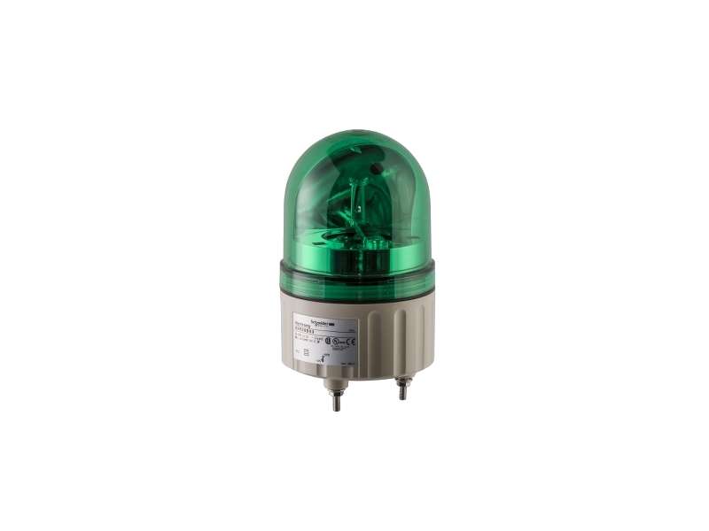 Schneider Electric 84mm rotirajuća svetiljka zelena 24VAC-DC;XVR08B03