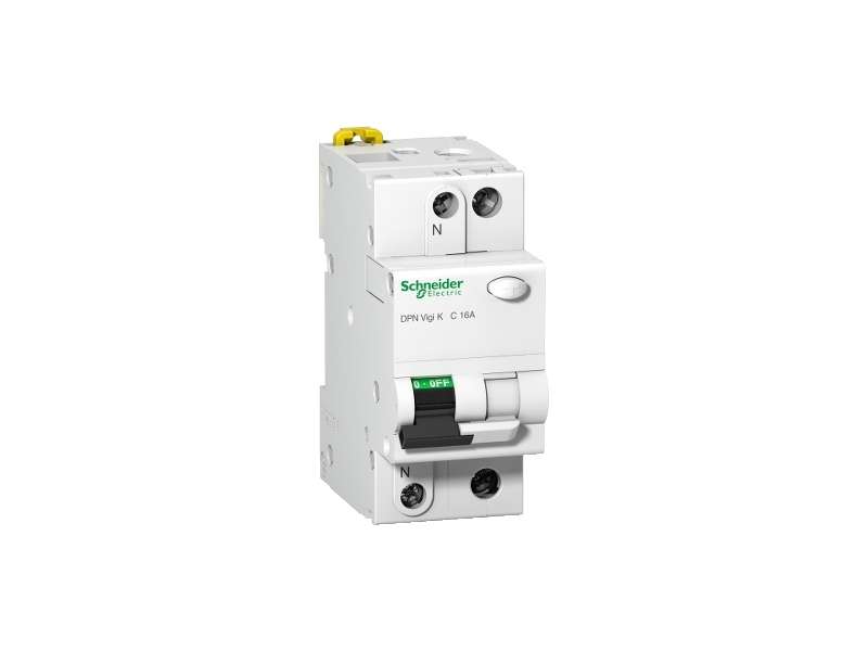 Schneider Electric Acti 9 DPN Vigi K - RCBO - 1P+N - 16A - C kriva - 6000A - 30mA - tip AC;A9D20616