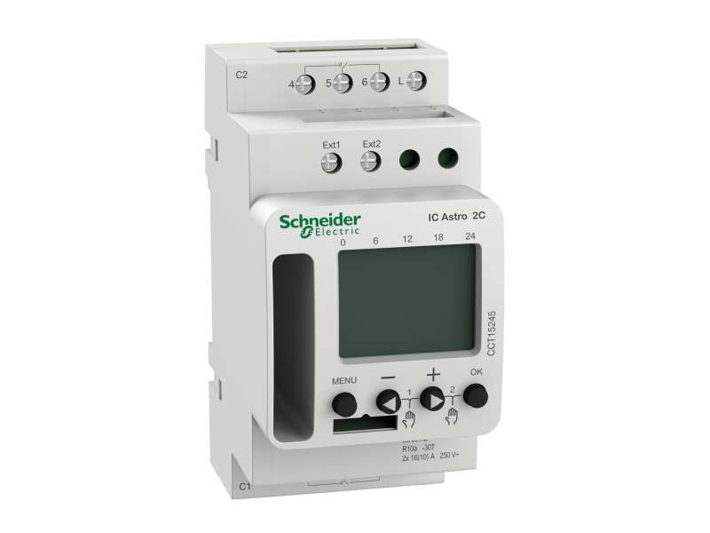 Schneider Electric Acti 9 IC Astro 2C SMART programabilni svetlosni prekidač; CCT15245