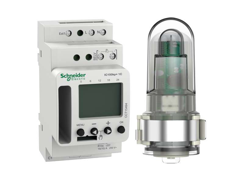 Schneider Electric Acti 9 IC100kp+ 1C (1 - 99000 lux) SMART programabilni svetlosni prekidač; CCT15494
