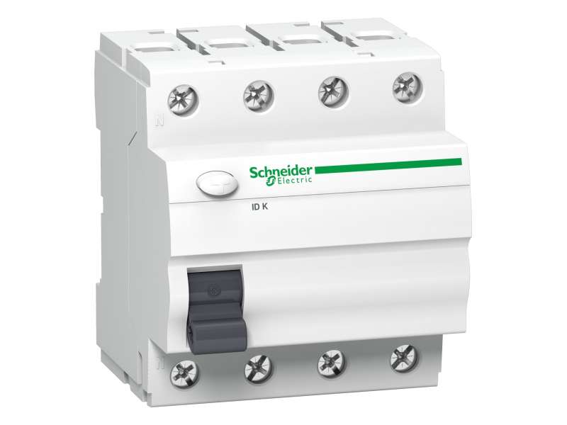Schneider Electric Acti 9 ID K - diferencijalni zaštitni prekidač - 4P - 25A - 30mA - tip A