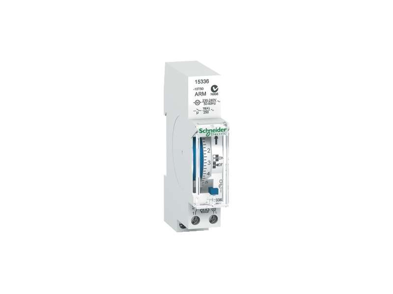 Schneider Electric Acti 9 - IH - mehanički vremenski prekidač - 24 h - 100 h memorija;15336