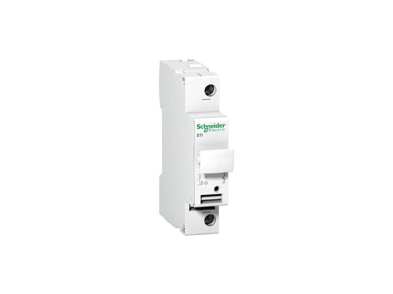 Schneider Electric Acti 9 - rastavljač sa osiguračima STI - 1P - 10 A - za osigurače 8.5 x 31.5 mm;A9N15635