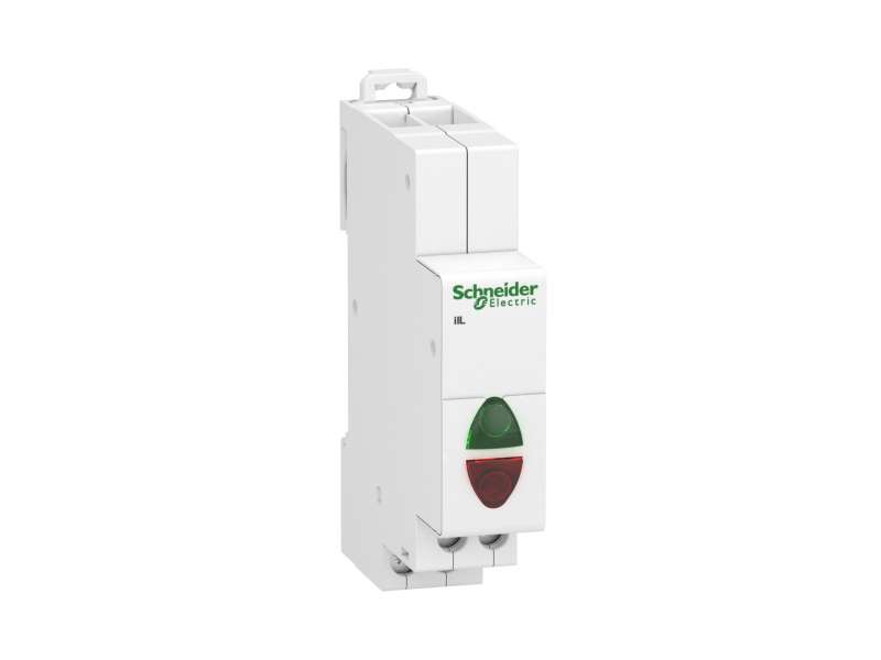 Schneider Electric Acti9 iIL dvostruka indikatorska lampica - zelena/crvena - 110-230 VAC;A9E18325