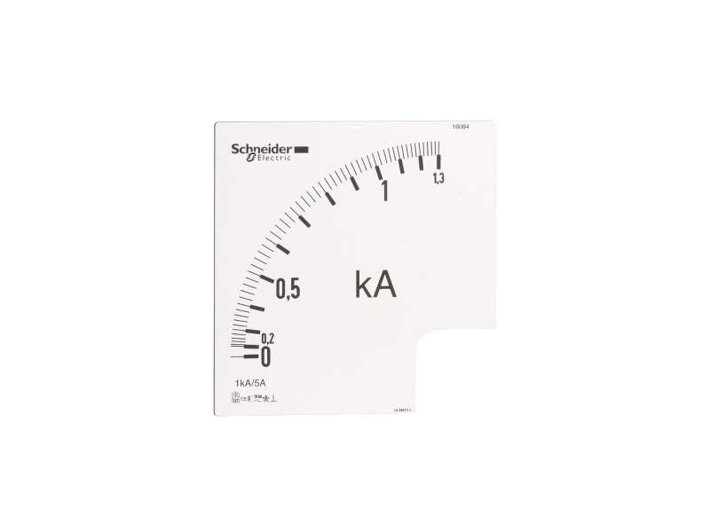 Schneider Electric Ampermetarska skala PowerLogic - 1.3 In - prenosni odnos 1000/5 A;16084