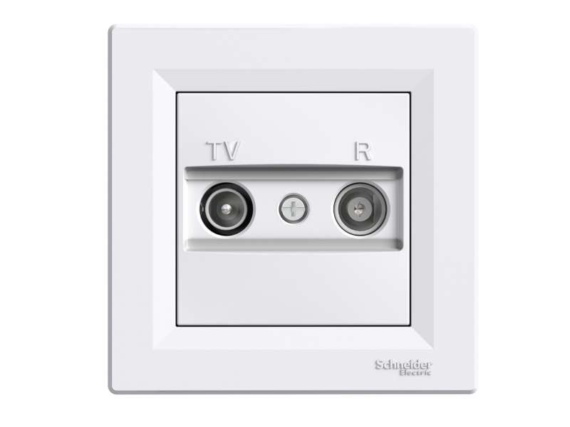 Schneider Electric Asfora - TV/R prolazna - 4dB bela;EPH3300221