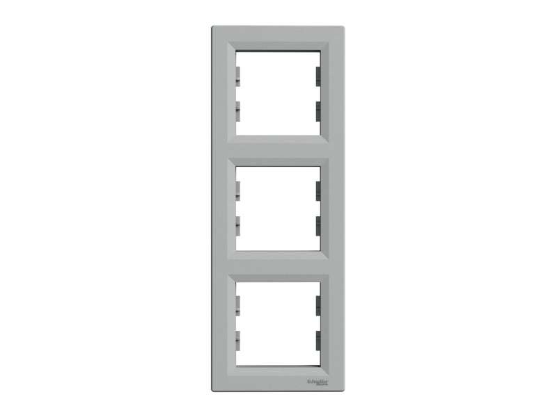 Schneider Electric Asfora - vertikalni ram za 3 elementa, aluminijum;EPH5810361