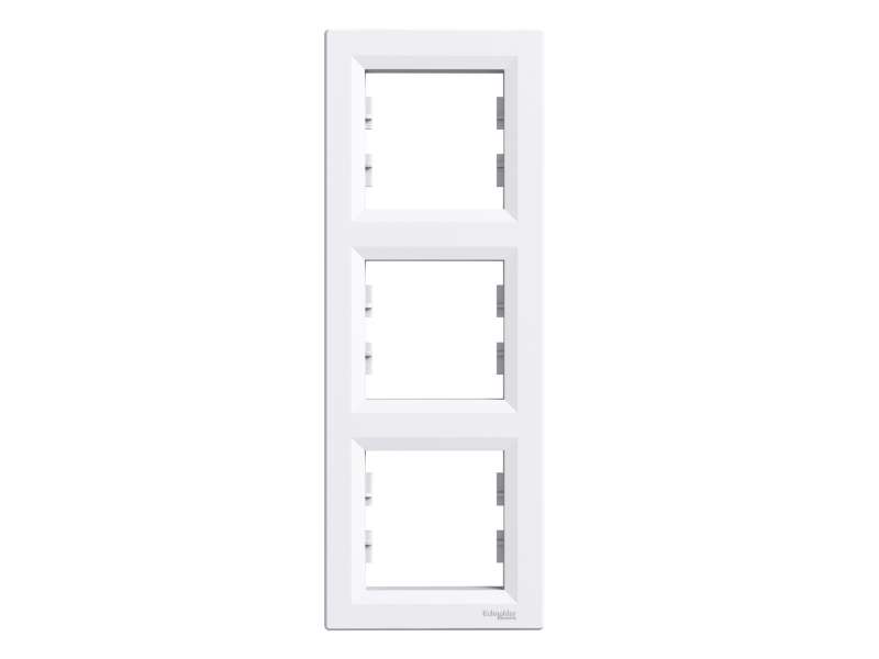 Schneider Electric Asfora - vertikalni ram za 3 elementa - beli;EPH5810321