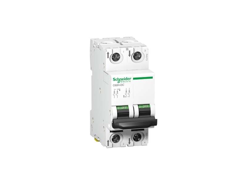 Schneider Electric Automatski prekidač - C60H - 2P - 2 A - C kriva;A9N61522