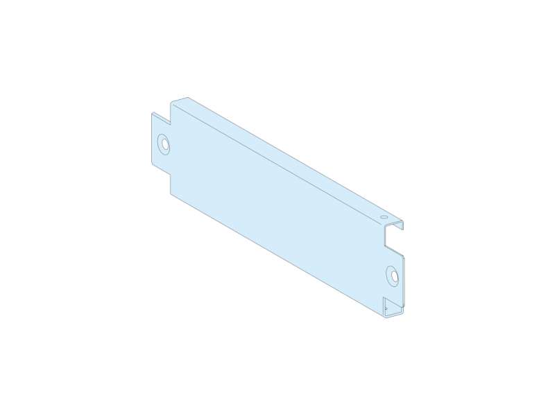 Schneider Electric Bočne stranice za podnožje (2), D = 400 mm;LVS08720