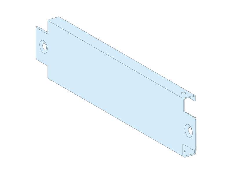 Schneider Electric Bočne stranice za podnožje (2), D = 600 mm; LVS08721