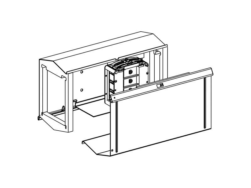 Schneider Electric Canalis - adapter za povezivanje KS > 400 A i KS < 400 A - 500 A