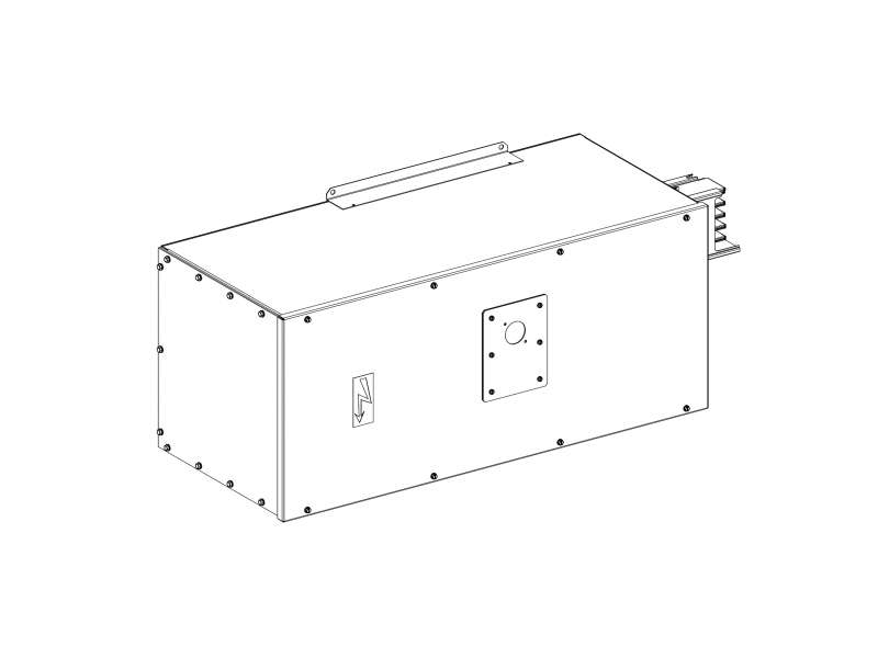 Schneider Electric Canalis -napojna jedinica sa NS800...1000 N H ili L kriva- 1000 A - leva montaža