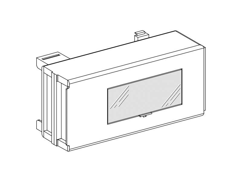 Schneider Electric Canalis - otcep za modularni uređaj - 100 A - 12 modula od 18 mm - 3L + PEN
