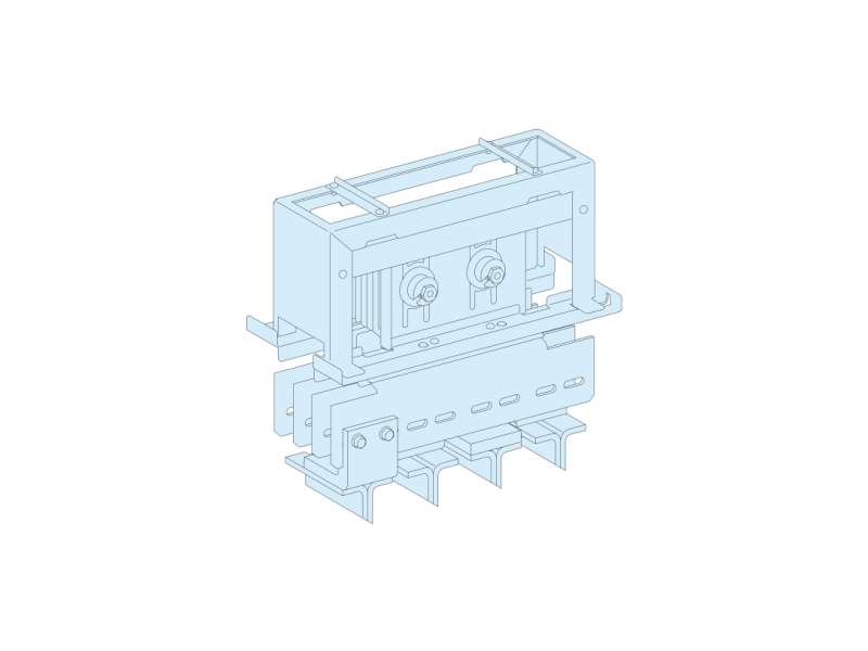 Schneider Electric Canalis priključak, 2500 A, MTZ2/NW, 3P; LVS04725