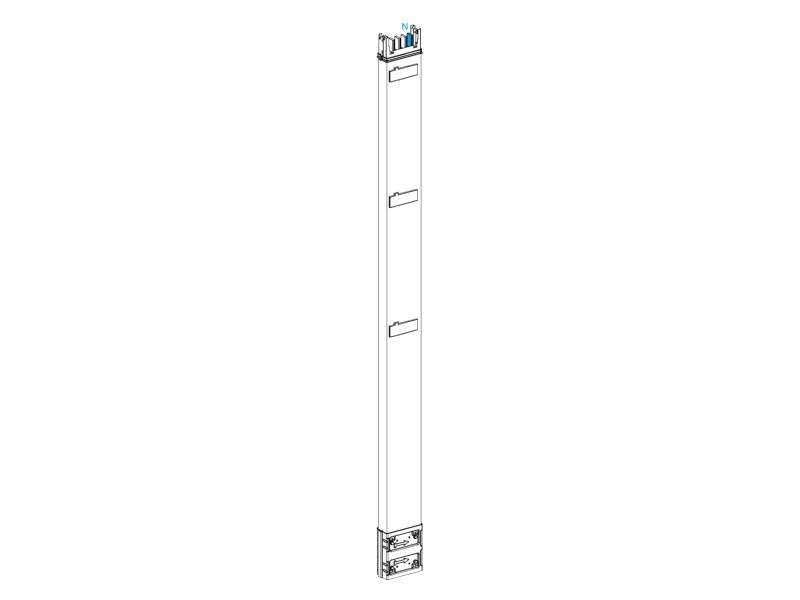 Schneider Electric Canalis - usponski element - 100A - 3 utičnice - 3L+N+PE - 2m - beli