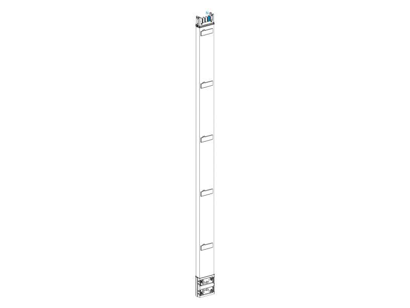 Schneider Electric Canalis - usponski element - 100A - 4 utičnice - 3L+N+PE - 2.5m - beli