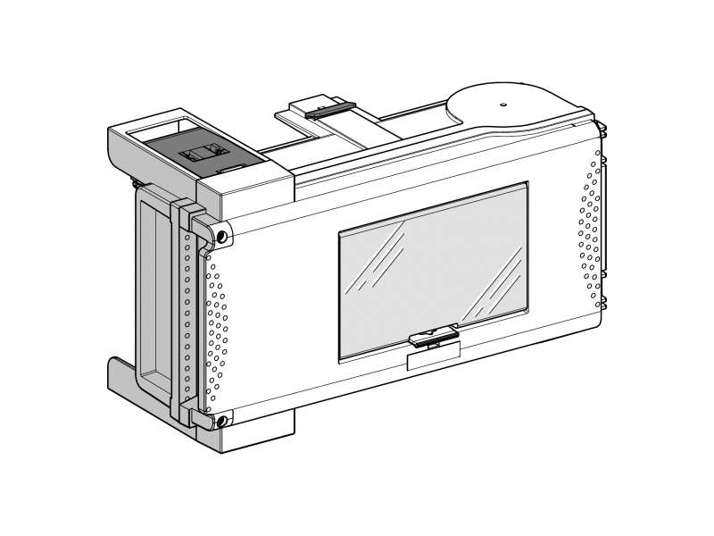 Schneider Electric Canalis - utična kutija - 63 A - 8 modula od 18 mm - 3L + N + PE