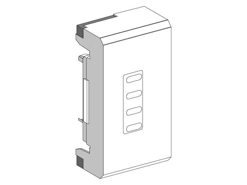 Schneider Electric Canalis - utična kutija za BS88 osigurače - A1 - 16 A - L + N + PE