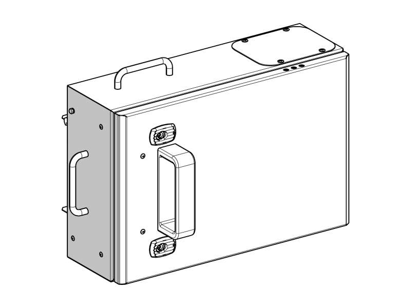 Schneider Electric Canalis - utična kutija za NF osigurače - T00 - 160 A sa izolatorom - 3L + PEN