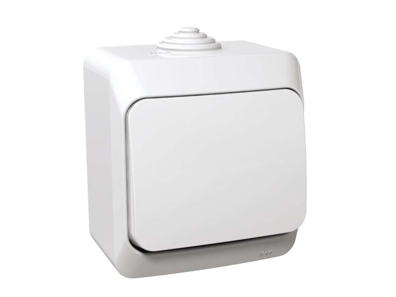 Schneider Electric Cedar Plus - naizmenični prekidač - 16AX, beli;WDE000560