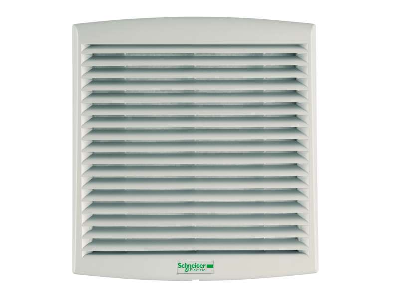Schneider Electric ClimaSys ventilator IP54, 38m3/h, 48V DC, sa izlaznom rešetkom i filterom G2; NSYCVF38M48DPF