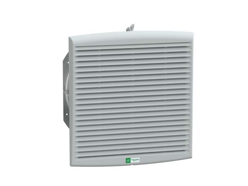 Schneider Electric ClimaSys ventilator IP54, 850m3/h, 115V, sa izlaznom rešetkom i filterom G2; NSYCVF850M115PF