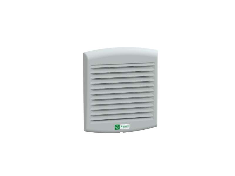 Schneider Electric ClimaSys ventilator IP54, 85m3/h, 24V DC, sa izlaznom rešetkom i filterom G2; NSYCVF85M24DPF