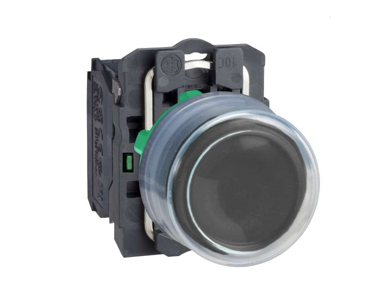 Schneider Electric Crni izbočeni kompletni taster Ø22 sa povratkom 1NO neobeleženo;XB5AP21