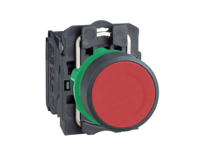 Schneider Electric Crveni izbočeni taster Ø22 sa povratkom 1NO neobeležen;XB5AA41