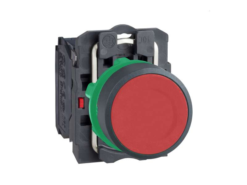 Schneider Electric Crveni kompletni udubljeni taster Ø22 sa povratkom 1NC neobeleženo;XB5AA42